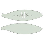 Gepersonaliseerd Girl's Monogrammed Script Basketb Basketbal (Panelen)