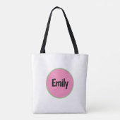 Gepersonaliseerd Girls Trip Canvas Tas (Achterkant)