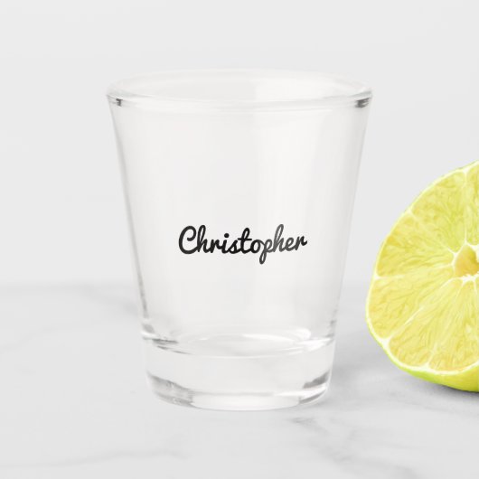 Gepersonaliseerd glas (Voorkant)