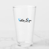 Gepersonaliseerd glas (Voorkant)