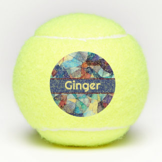 Gepersonaliseerd Glas in lood Tennisballen