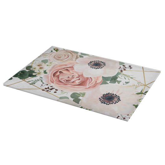 Gepersonaliseerd glas voor het snijden van geometr snijplank (Hoek)