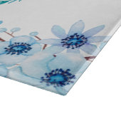 Gepersonaliseerd glaskapbord Voeg jouw tekst toe Snijplank (Hoek)