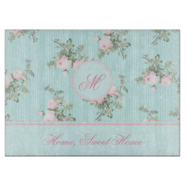 Gepersonaliseerd glazen kookplaat Shabby-kic Snijplank