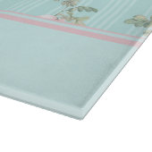 Gepersonaliseerd glazen kookplaat Shabby-kic Snijplank (Hoek)