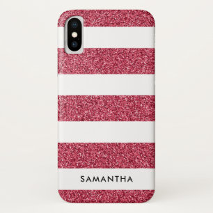 Gepersonaliseerd glittereffect Case-Mate iPhone case