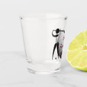 Gepersonaliseerd Gloed Gangglas van het Citaat Shot Glas (Links)