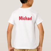 Gepersonaliseerd Gods Plan T-shirt (Achterkant)