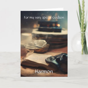 Gepersonaliseerd Godson gepersonaliseerd verjaarda Aankondiging