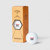 Gepersonaliseerd Goed Buddy Grappig Golfballen (Verpakking)