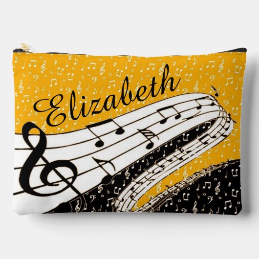 Gepersonaliseerd Gold-muziekthema Etui (Voorkant)