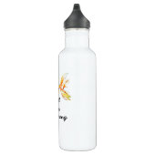 Gepersonaliseerd Goldfish Art Water Bottle Waterfles (Rechts)