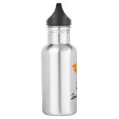 Gepersonaliseerd Goldfish Art Water Bottle Waterfles (Links)