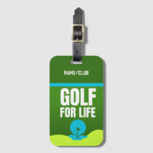 Gepersonaliseerd Golf Club Bagagelabel