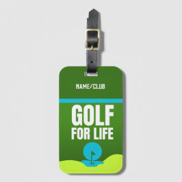Gepersonaliseerd Golf Club Bagagelabel