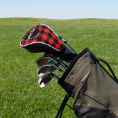 Gepersonaliseerd Golf Club Head Hoesje met Initial Golfheadcover (Insitu)