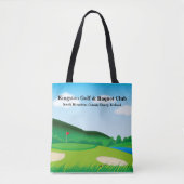 Gepersonaliseerd Golf Club/League Canvas tas (Voorkant)