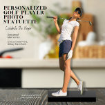 Gepersonaliseerd Golf Pose Acrylsculptuur - Person Staand Fotobeeldje<br><div class="desc">Gepersonaliseerde fotoherinnering | Leg de geest van het spel vast met deze Gepersonaliseerde Golf Pose Acrylsculptuur. Of het nu gaat om een zelfverzekerde post-shot houding of een speels moment op het groen, we zullen je favoriete foto transformeren in een opvallende acryl uitsparing met een kristalheldere voorkant en een glanzende zwarte...</div>