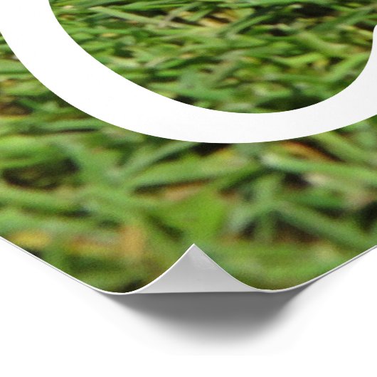 Gepersonaliseerd Golf Poster (Hoek)