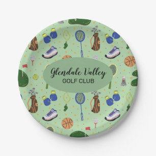 Gepersonaliseerd Golf Theme Paper Bord