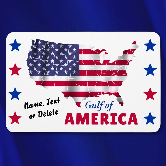 Gepersonaliseerd, Golf van Amerika, Patriottische  Magneet