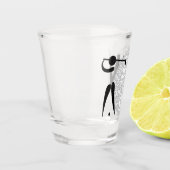 Gepersonaliseerd Golf Whisky Shot Glass Glas (Links)