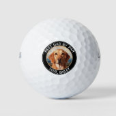 Gepersonaliseerd golfbal met een afbeelding van ee golfballen (Voorkant)