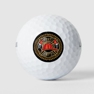 Gepersonaliseerd golfballen voor brandweerlieden