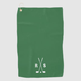 Gepersonaliseerd golfgeschenk voor vader met eigen golfhanddoek