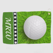 Gepersonaliseerd golfhanddoek (Horizontaal)