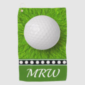 Gepersonaliseerd golfhanddoek (Voorkant)