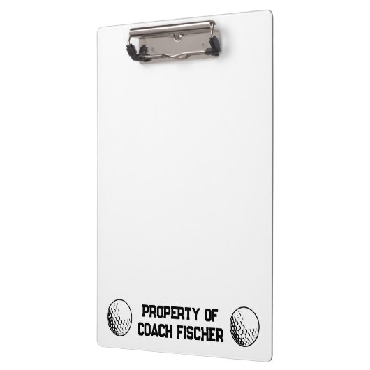 Gepersonaliseerd golfklembord klembord (Links)