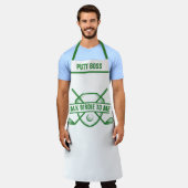 Gepersonaliseerd golfthema Schort: Praat Birdie Ch Schort (Gedragen)