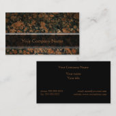 Gepersonaliseerd graniet-Visitekaartje Visitekaartje (Voorkant / Achterkant)