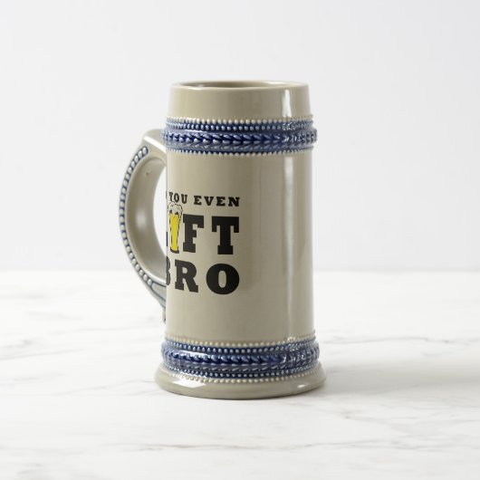 GEPERSONALISEERD Grappig Iers Keramisch Bier Stein Bierpul (Voorkant links)