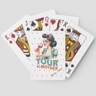 Gepersonaliseerd Grappig Sarcastisch cadeau voor m Pokerkaarten