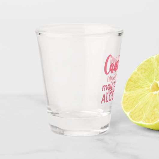 Gepersonaliseerd grappig shot glas (Links)