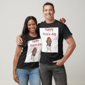 Gepersonaliseerd grappig vakantie t-shirt (Unisex)