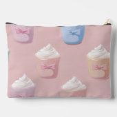 Gepersonaliseerd grillig pastel cupcake patroon etui (Achterkant)