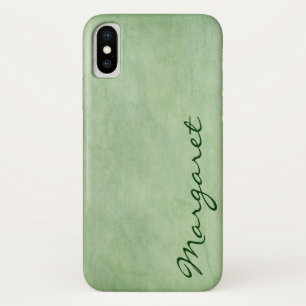 Gepersonaliseerd Gritty Green Case-Mate iPhone Case