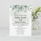 GEPERSONALISEERD GROEN BRUILOFT BEWAAR DE DATA KAART (Staand voorkant)