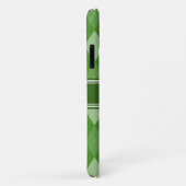 Gepersonaliseerd Groen patroon met klaver Case-Mate iPhone Case (Achterkant/rechts)