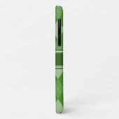 Gepersonaliseerd Groen patroon met klaver Case-Mate iPhone Case (Achterkant/links)