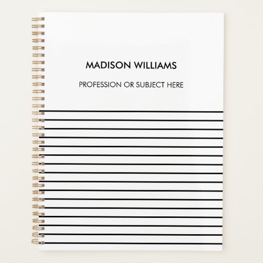 Gepersonaliseerd groen spiraal Notitieboek (Voorkant)