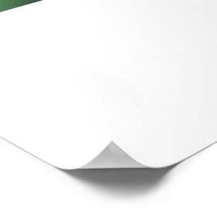 Gepersonaliseerd groene metalen Keltische knoop Poster