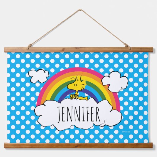 Gepersonaliseerd grondhout | Jouw namen toevoegen Hangend Wandkleed (Voorkant)