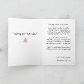 Gepersonaliseerd Groot Nichtje met Dog Verjaardags Aankondiging (Binnen)