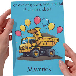 Gepersonaliseerd Grote Kleinzoon Verjaardagsgedich Aankondiging