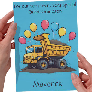 Gepersonaliseerd Grote Kleinzoon Verjaardagsgedich Aankondiging