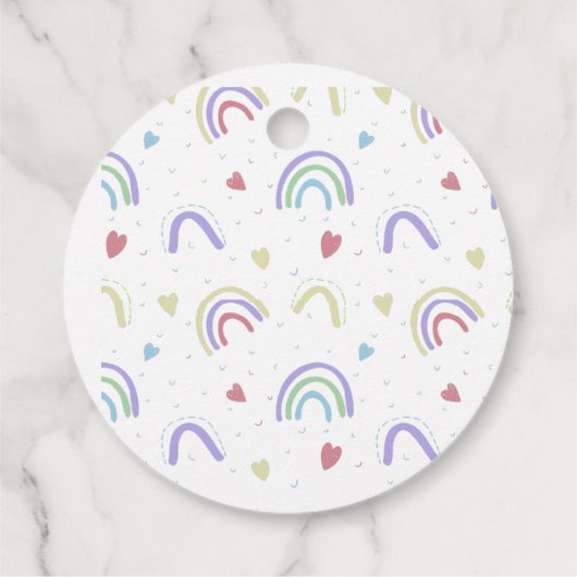 Gepersonaliseerd gunst Hartelijk dank Labels (Achterkant)